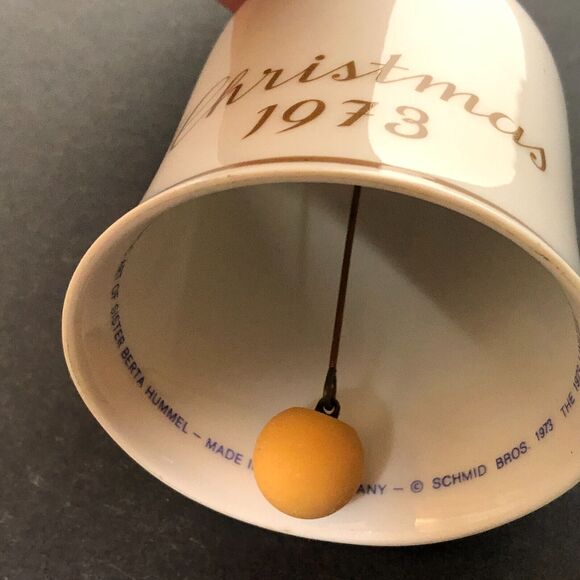 Vintage Christmas Dinner Bell, The Nativity, Hummel Limited Edition 1973 - Picture 7 of 10